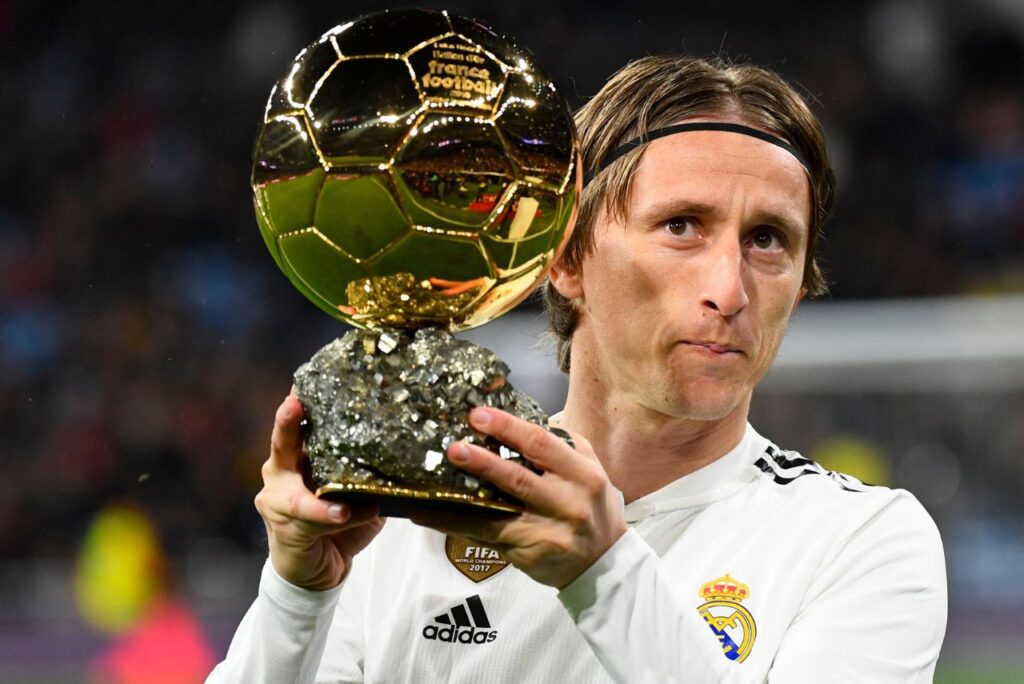 Luka Modric venceu a Bola de Ouro em 2018 (Foto: Gabriel Bouys/AFP)