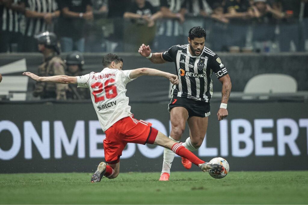 Atlético-MG quer manter histórico positivo contra argentinos na Libertadores (Foto: Pedro Souza/CAM)