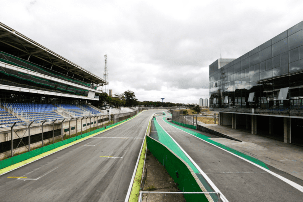 Pista de Interlagos, local que receberá o Grande Prêmio do Brasil de Fórmula 1