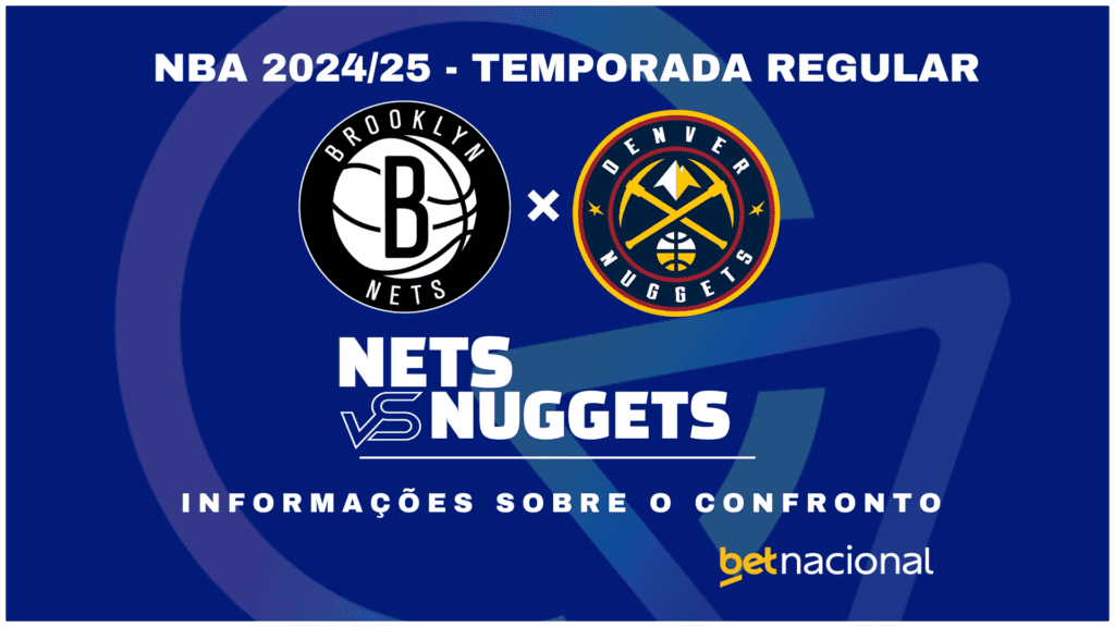 Nets x Nuggets - NBA 2024/25