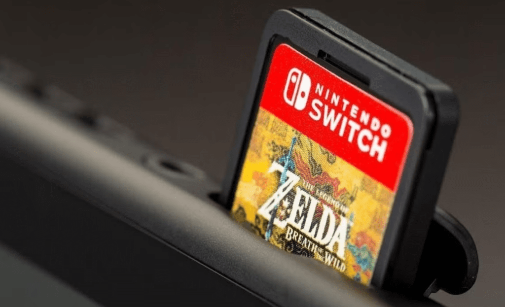 Cartucho de jogo do Nintendo Switch