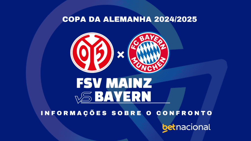 Mainz x Bayern Copa da Alemanha 2024-2025