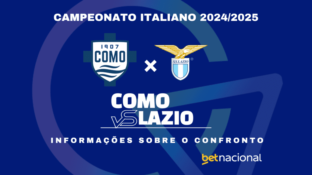 Como x Lazio: onde assistir ao vivo, horário, escalações e estatísticas