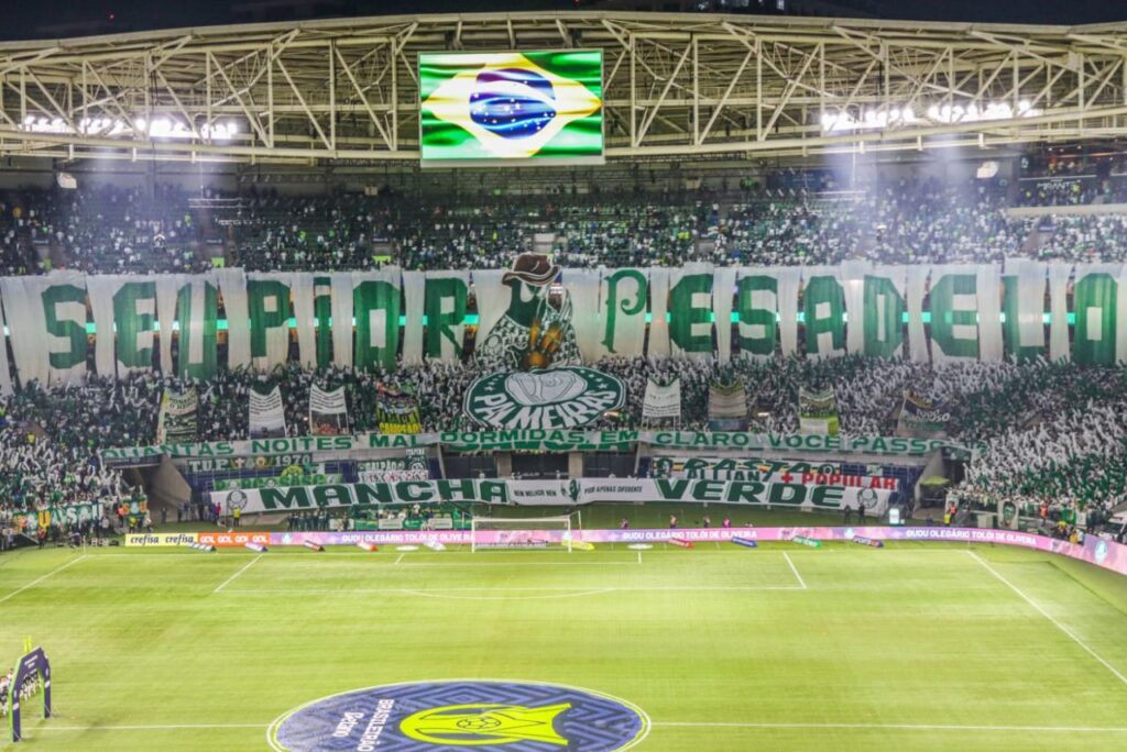 Mancha Alviverde é a principal torcida organizada do Palmeiras (Foto: Vinicius Baader)