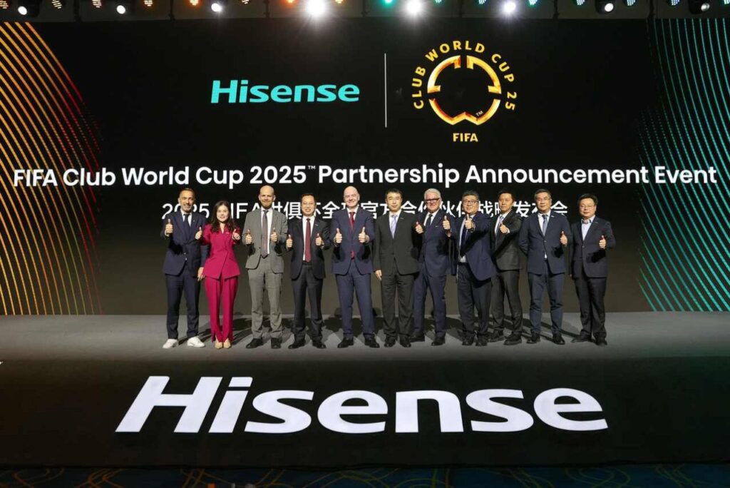 Acordo entre FIFA e Hisense foi anunciado nesta quarta (Foto: Divulgação)