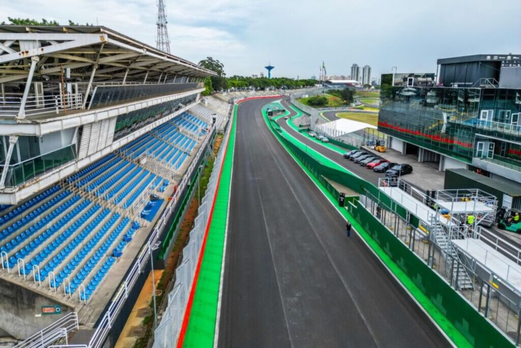 Autódromo de Interlagos foi reformado para o GP de São Paulo (Foto: Divulgação)