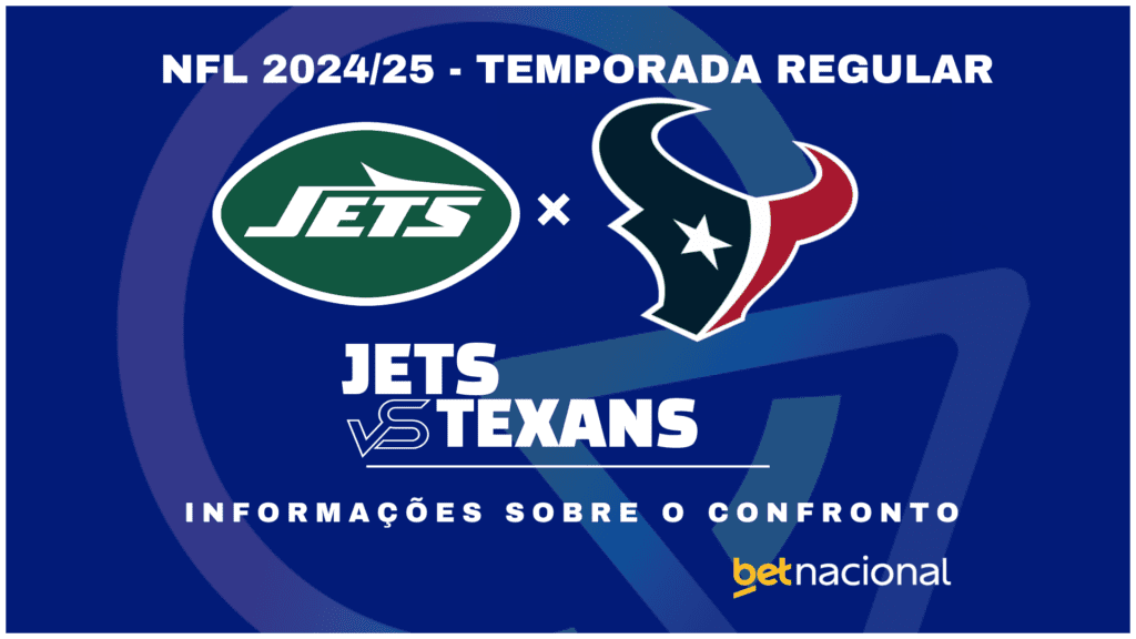 Jets x Texans - NFL 2024/25