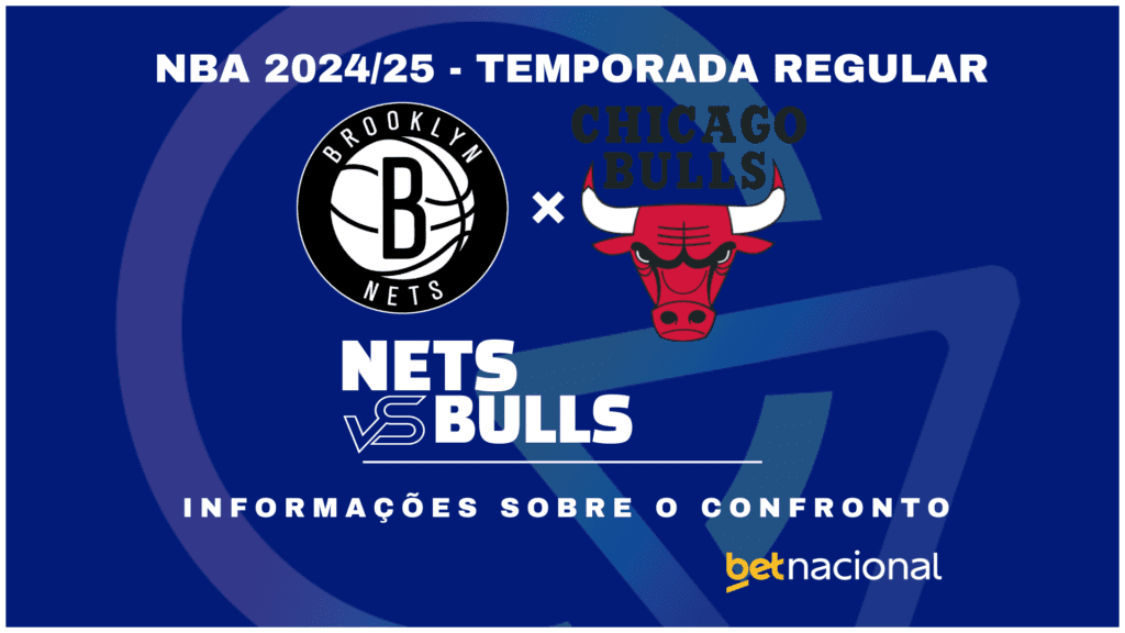 Brooklyn Nets x Chicago Bulls - NBA 2024/25