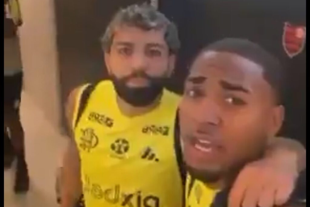 Gabigol e Lorran - Flamengo