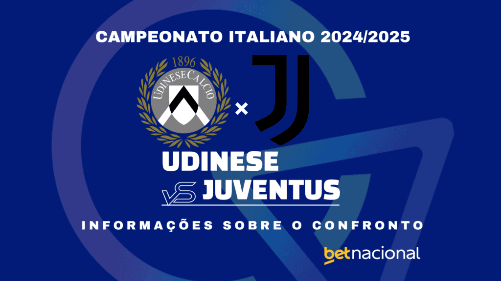 Udinese x Juventus: onde assistir ao vivo, horário, escalações e estatísticas