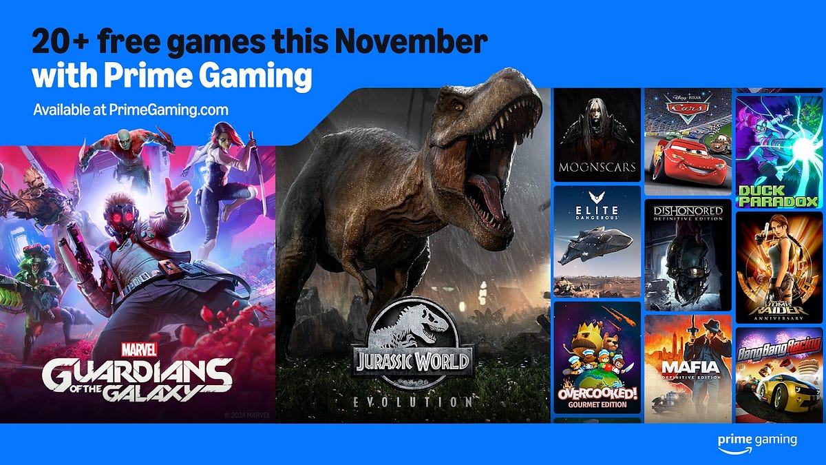 Prime Gaming de Novembro