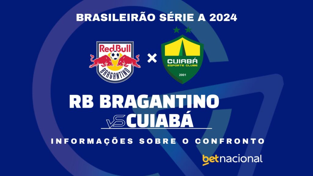 RB Bragantino x Cuiabá: onde assistir, horário, escalações e estatísticas