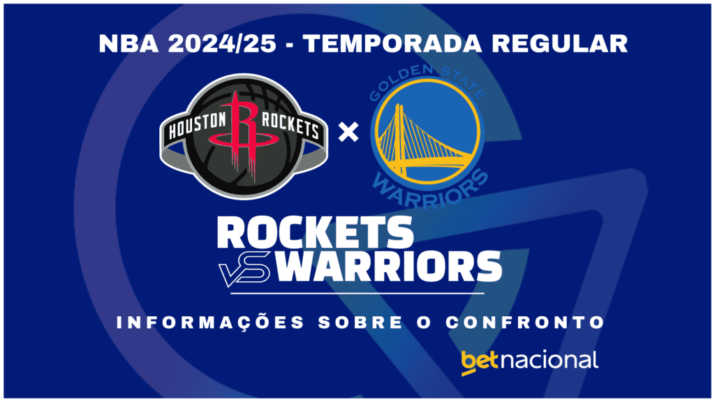 Houston Rockets x Golden State Warriors: onde assistir ao vivo, horário e estatísticas