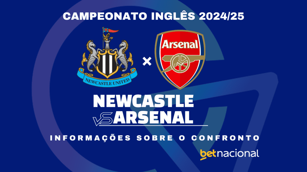 Newcastle x Arsenal: onde assistir ao vivo, horário, escalações e estatísticas