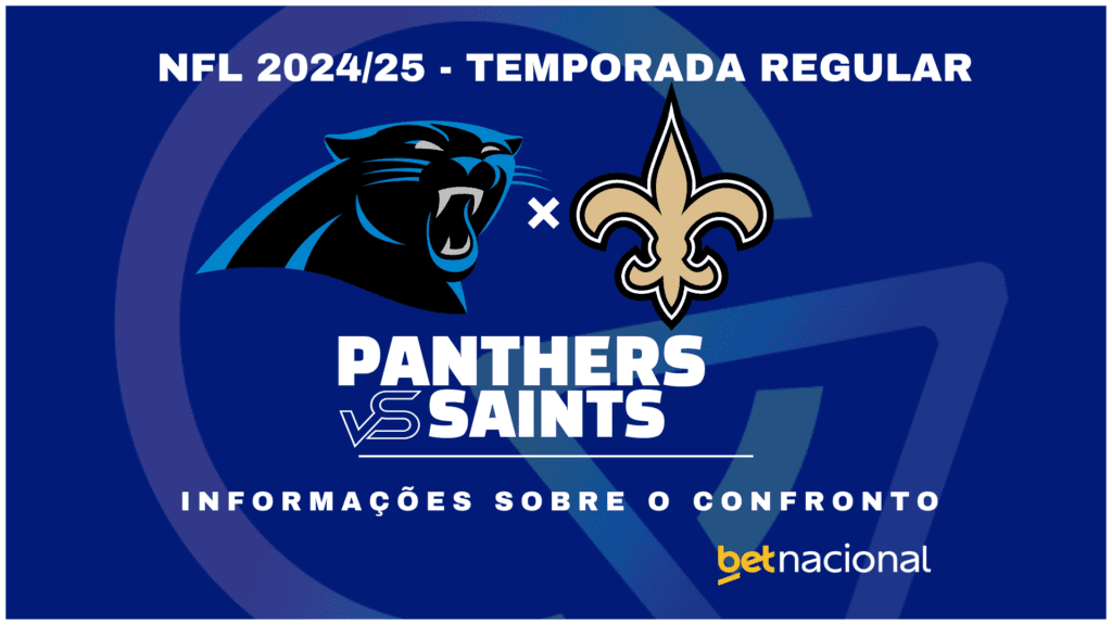 Panthers x Saints - NFL 2024\25