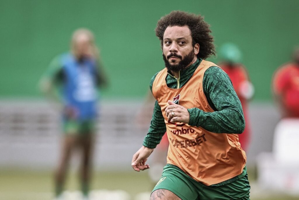 Marcelo, lateral-esquerdo do Fluminense (Foto: Marcelo Gonçalves/FFC)