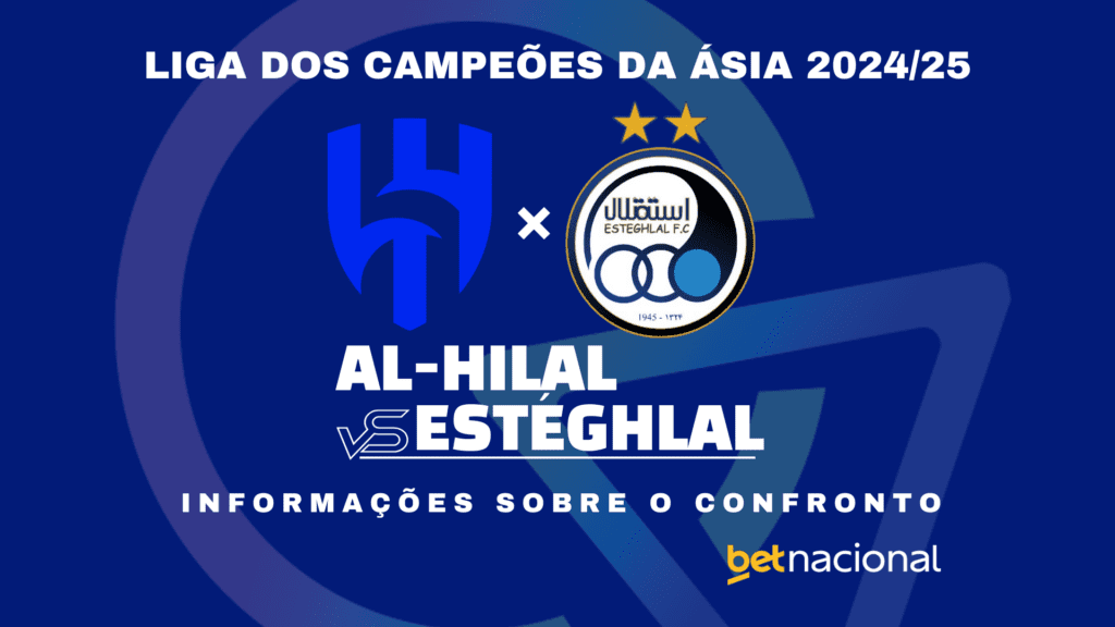 Al-Hilal x Esteghlal: onde assistir ao vivo, horário, escalações e estatísticas