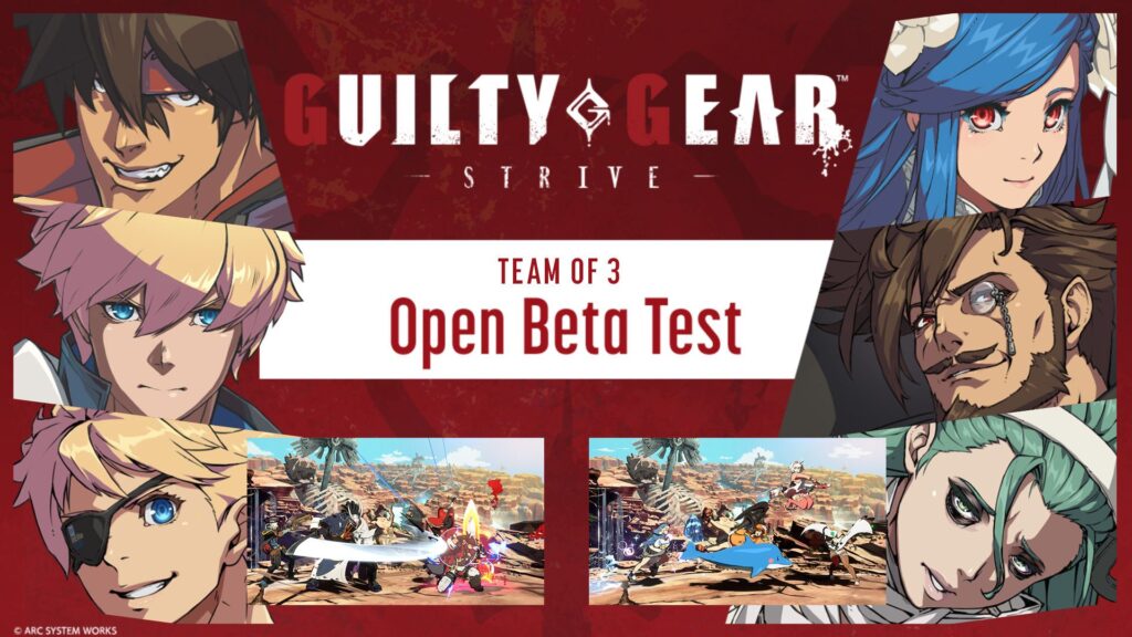 Guilty Gear - STRIVE anuncia 2º beta teste aberto para novo modo de times