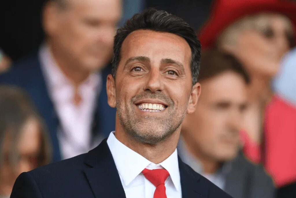 Edu Gaspar, atual dirigente do Arsenal