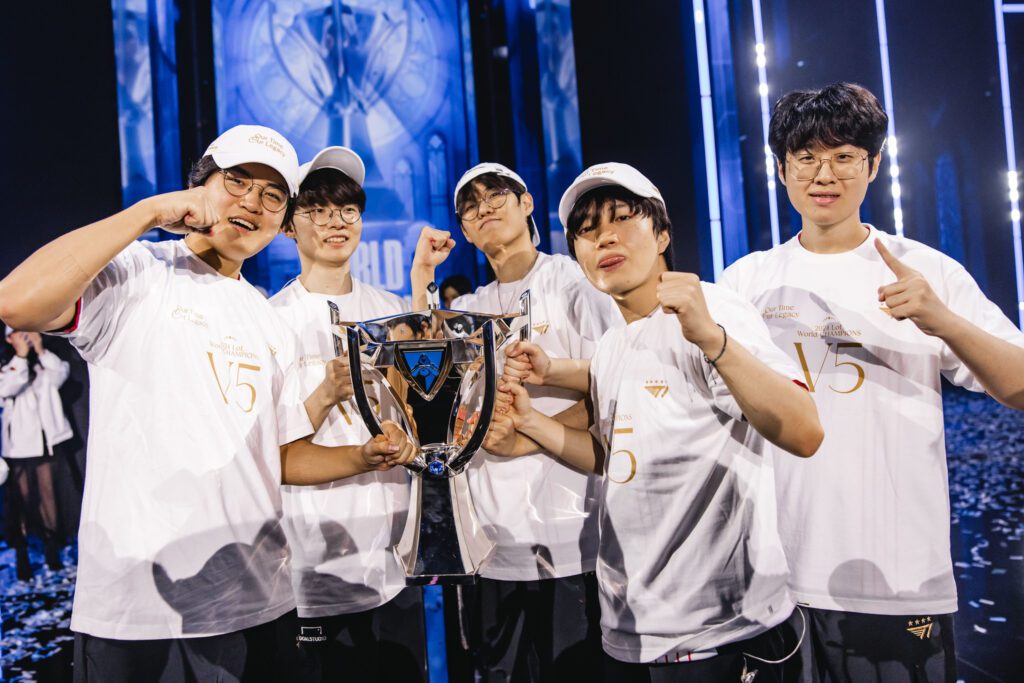 LoL: T1 anuncia tetracampeão da LCK para 2025