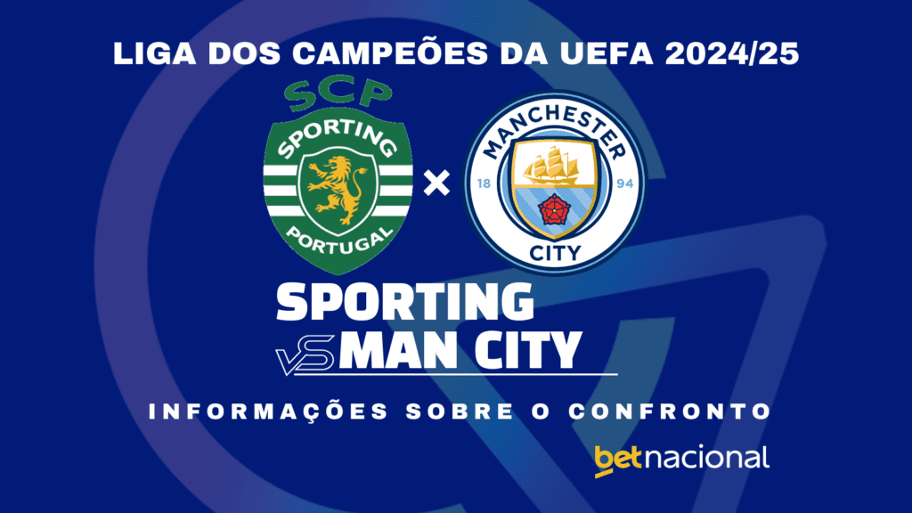 Sporting x Man City - Champions 2024/25.