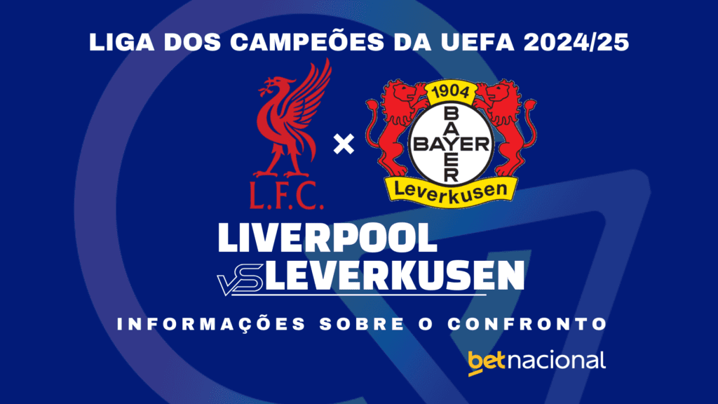 Liverpool x Leverkusen: onde assistir ao vivo, horário, escalações e estatísticas