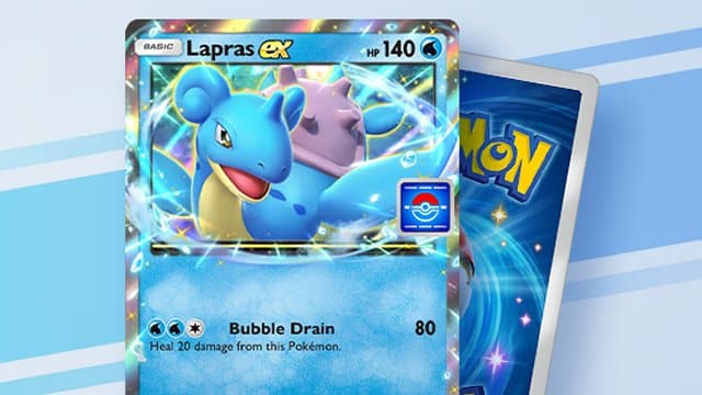 Pokémon TCG Pocket recebe evento especial PvE que dará um raro Lapra EX como recompensa