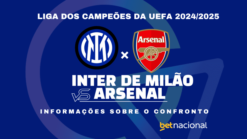 Inter de Milão x Arsenal: onde assistir ao vivo, horário, escalações e estatísticas