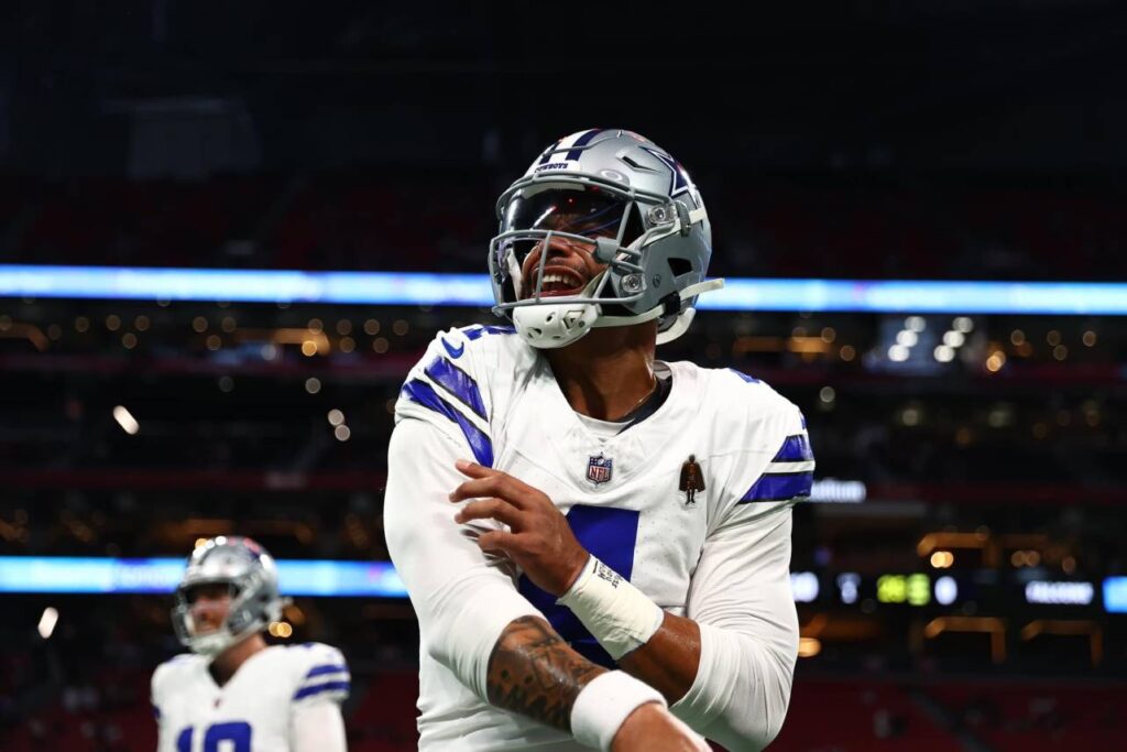 Dak Prescott não tem prazo para retornar aos Cowboys. Foto: Reprodução/Facebook