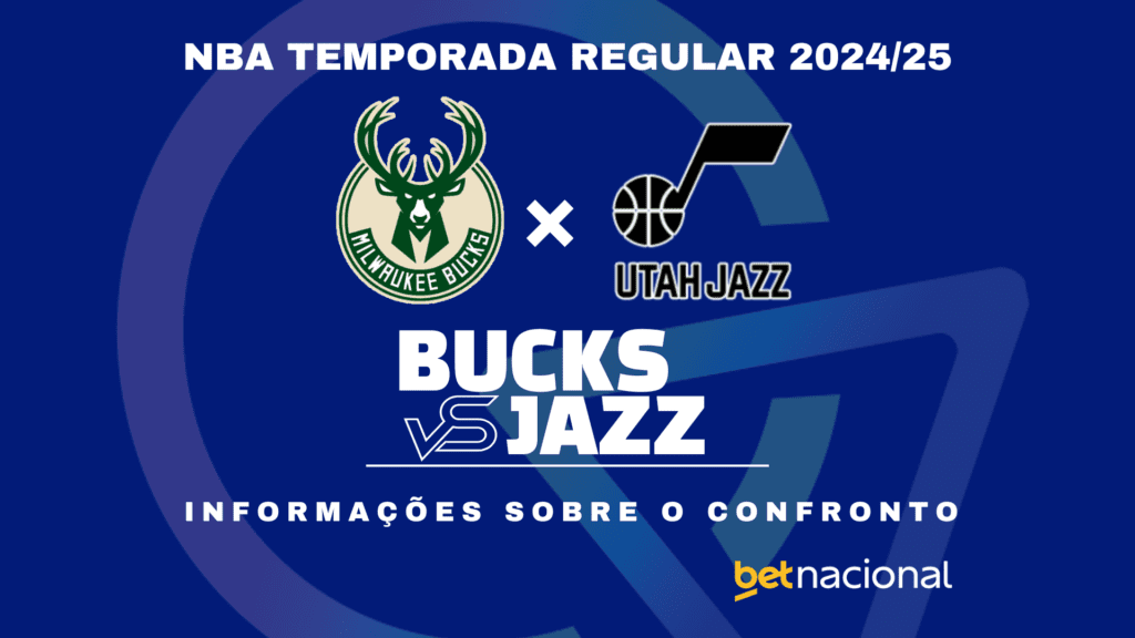 Bucks x Jazz: onde assistir ao vivo, horário, escalações e estatísticas