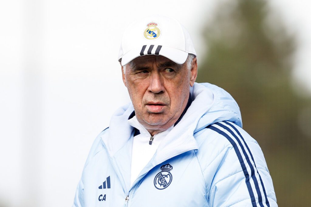 Ancelotti, técnico do Real Madrid