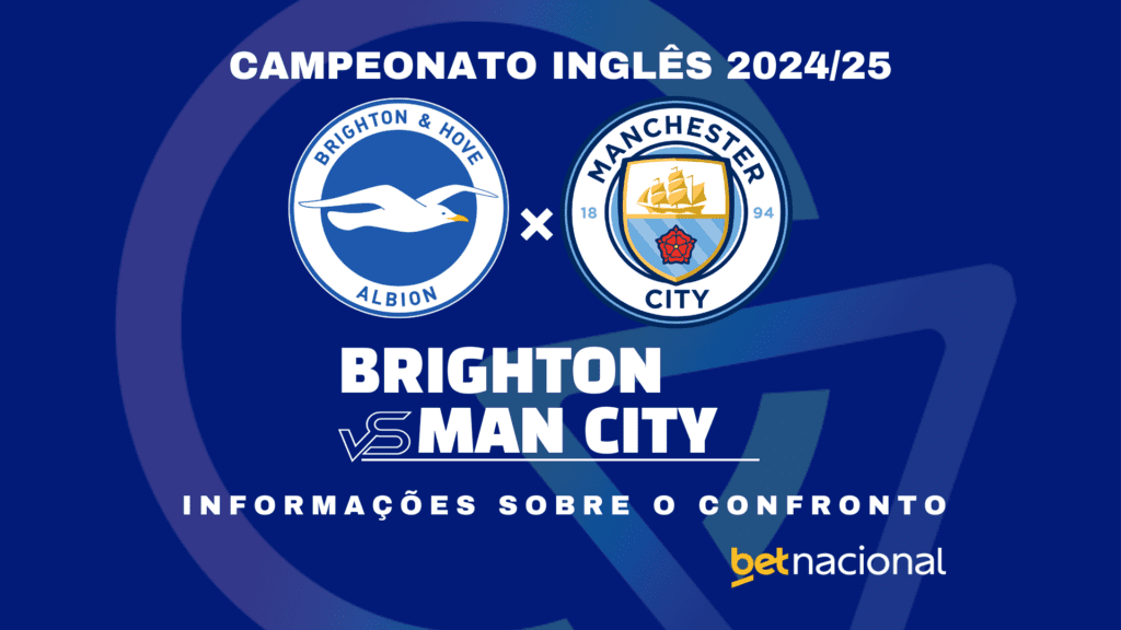 Brighton x Man City - Premier League 2024/25