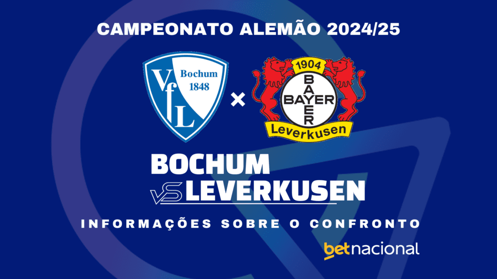 Bochum x Leverkusen: onde assistir ao vivo, horário, escalações e estatísticas