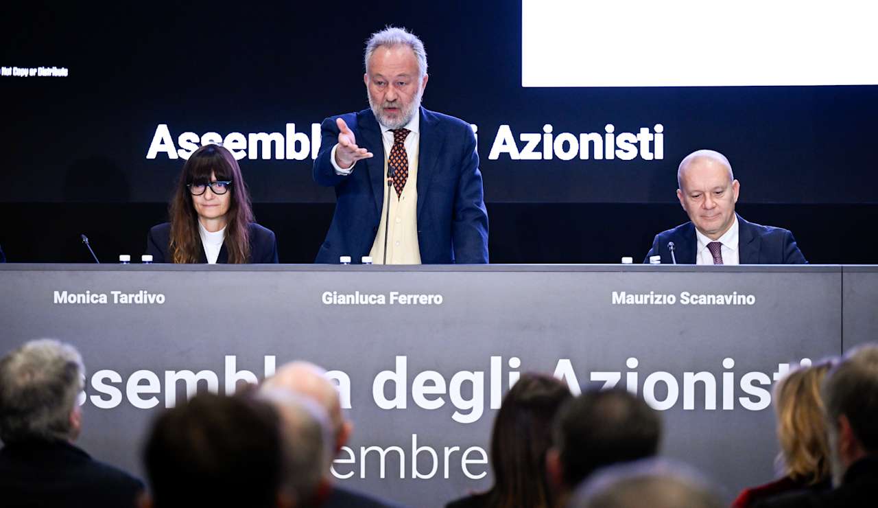 Assembleia Geral foi dirigida pelo presidente da Juventus, Gianluca Ferrero (Foto: Divulgação)