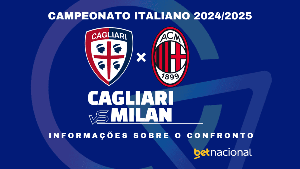 Cagliari x Milan Campeonato Italiano 2024-2025