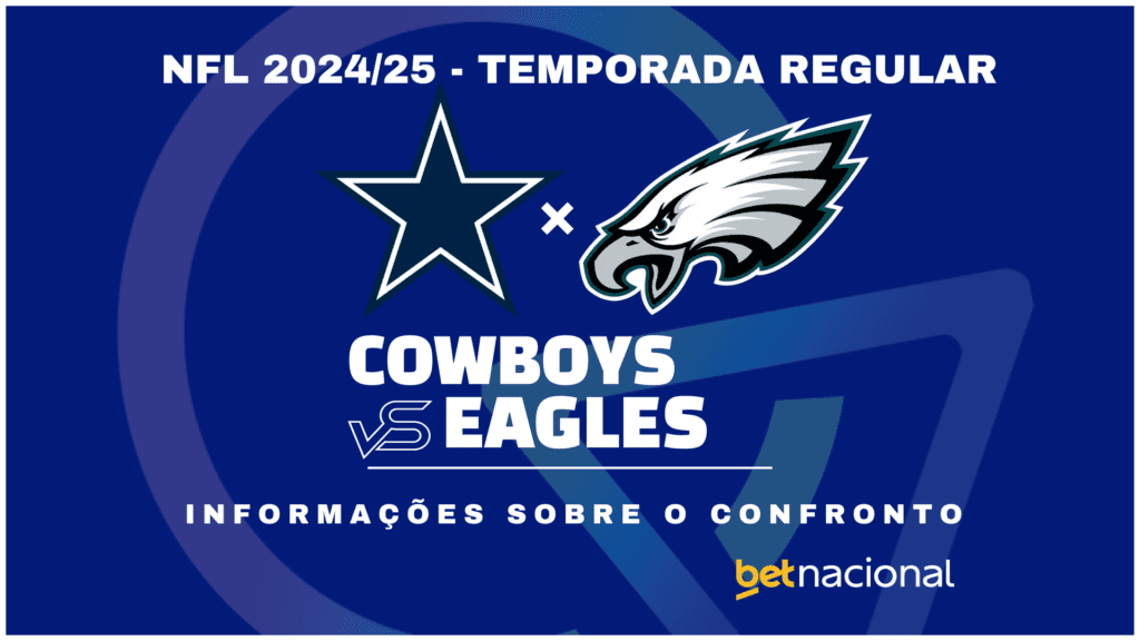 Cowboys x Eagles - NFL 2024/25