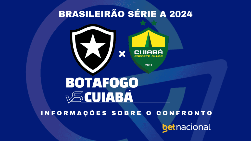 Botafogo x Cuiabá Série A 2024