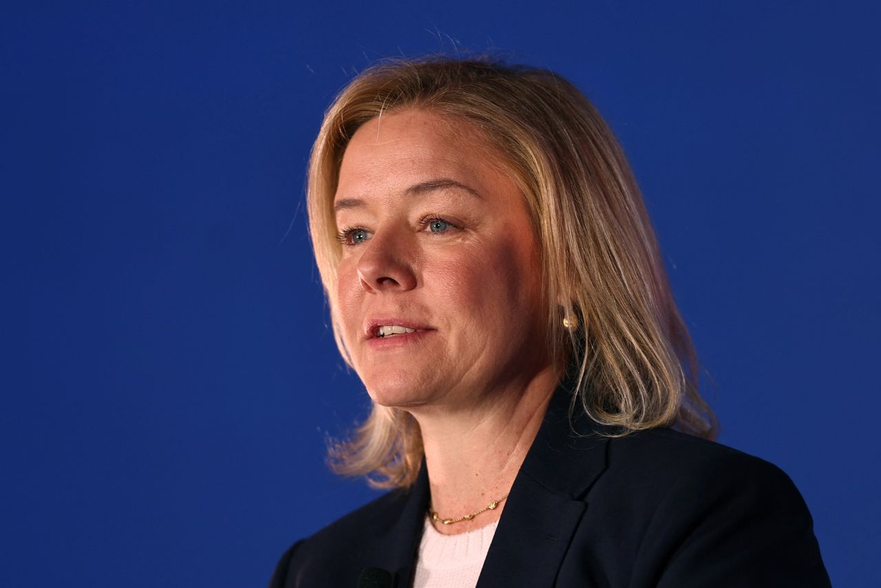 Sarah Hirshland, CEO do USOPC (Foto: Dustin Satloff/Getty Images via AFP)