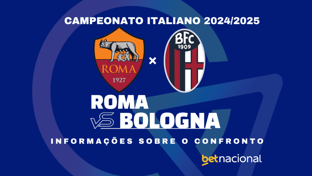 Roma x Bologna Campeonato Italiano 2024 2025