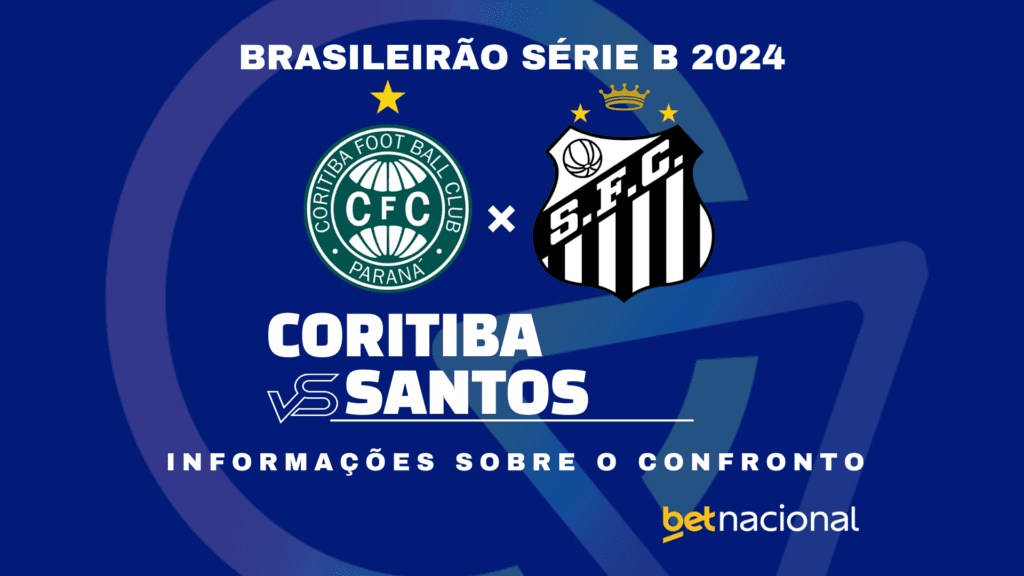 Coritiba x Santos Série B 2024