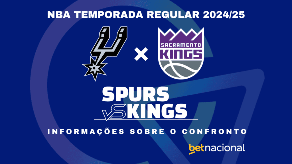 Spurs x Kings: onde assistir ao vivo, horário, escalações e estatísticas