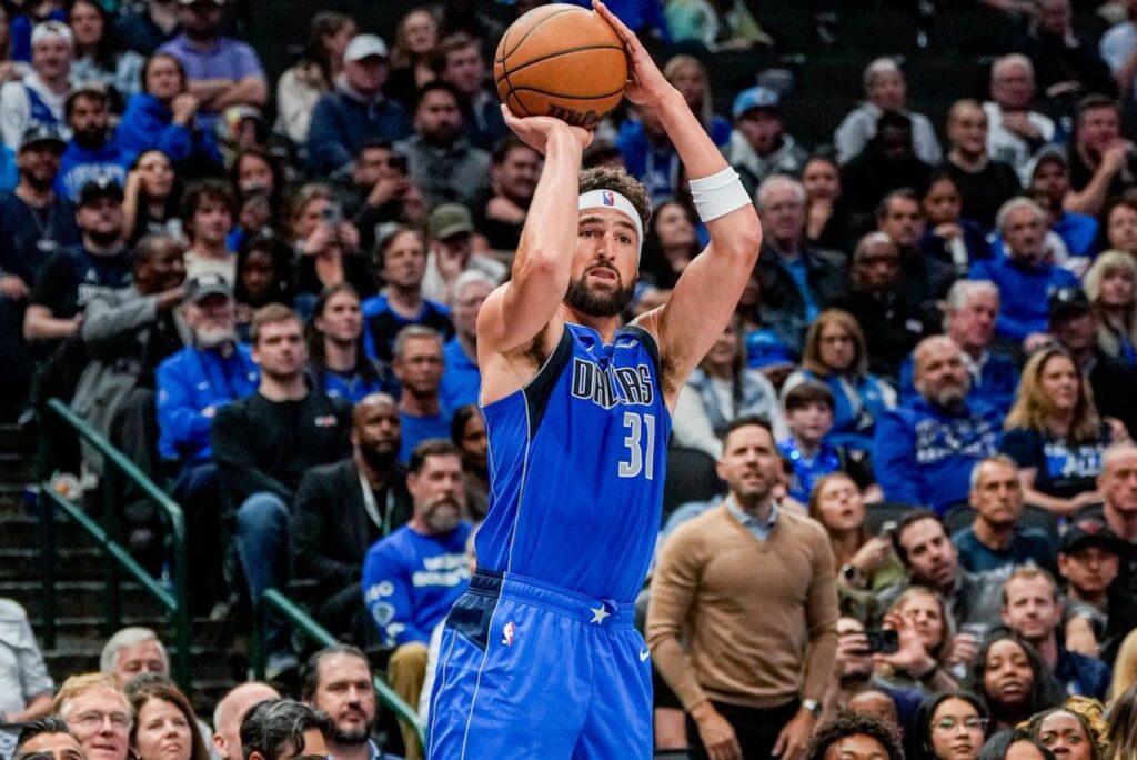 Klay Thompson se mudou para Dallas nesta temporada. Foto: Reprodução/Facebook