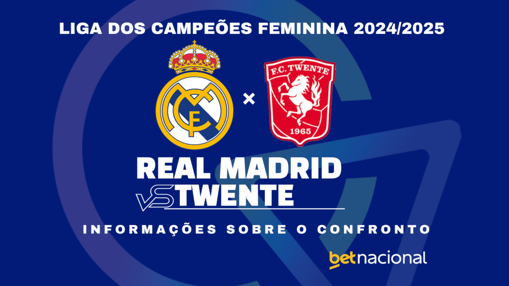 Real Madrid x Twente Champions Feminina 2024-2025