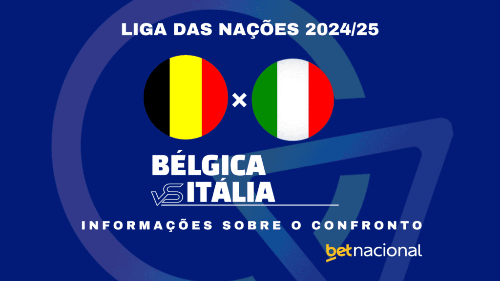 Bélgica x Itália - Liga das Nações 2024/25