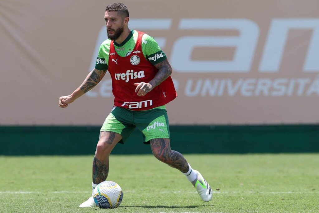 Zé Rafael é um dos jogadores que podem estar deixando o Palmeiras. Foto: Cesar Greco/Palmeiras