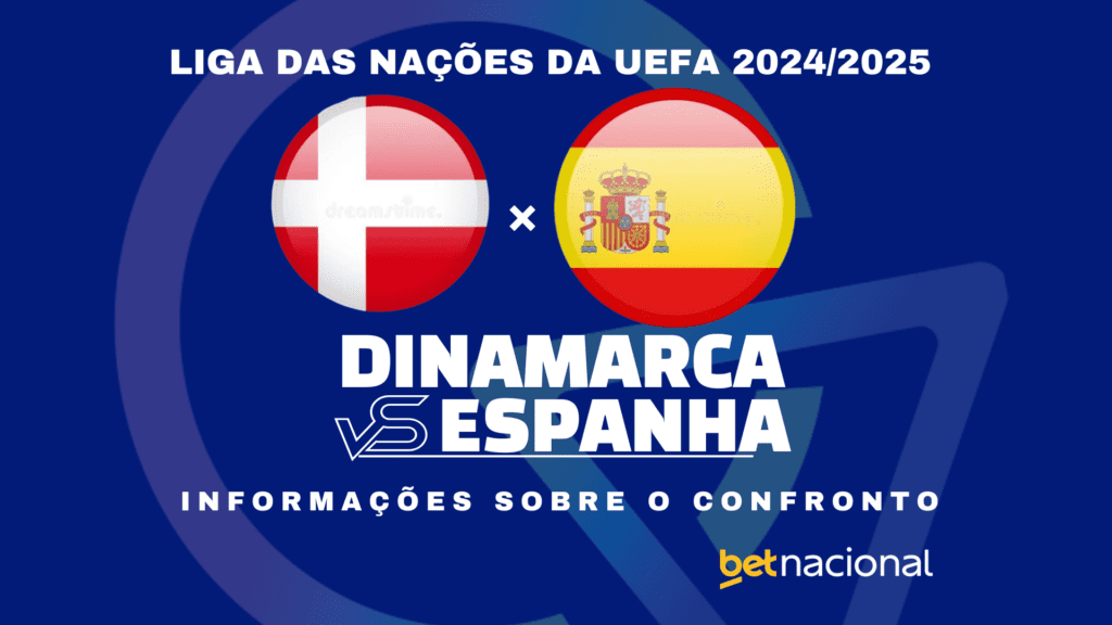 Dinamarca x Espanha Liga das Nações 2024-2025