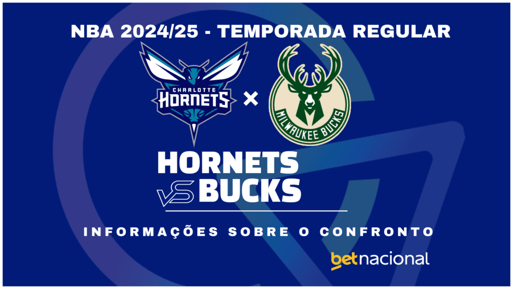 Charlotte Hornets x Milwaukee Bucks: onde assistir ao vivo, horário e palpites