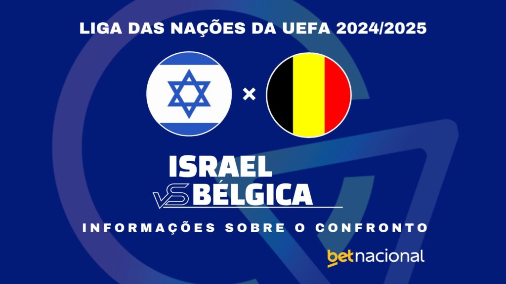 Israel x Bélgica: onde assistir, horário, escalações e palpites