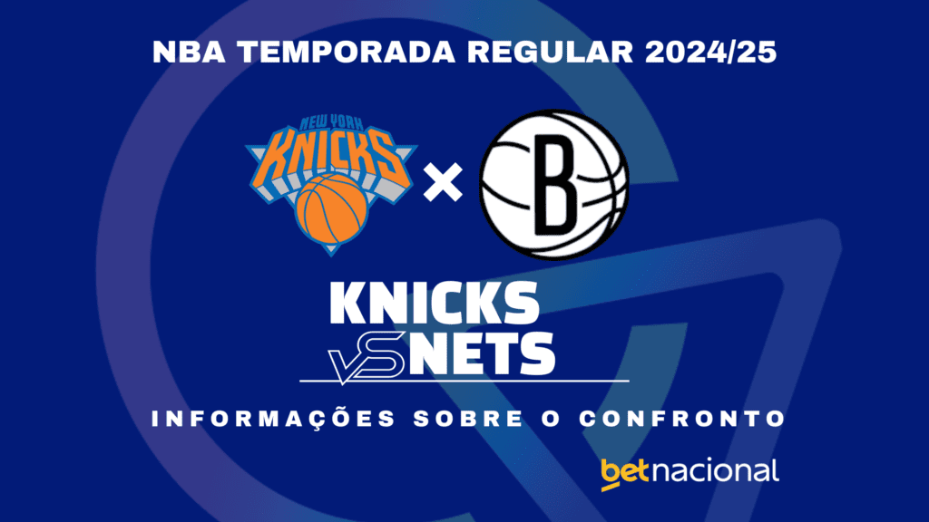 Knicks x Nets: onde assistir ao vivo, horário, escalações e estatísticas