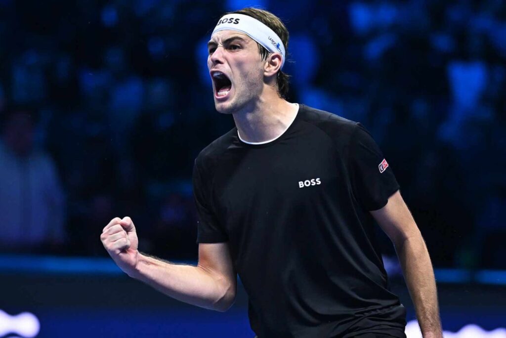 Taylor Fritz avançou à decisão do ATP Finals (Foto: Corinne Dubreuil/ATP Tour)